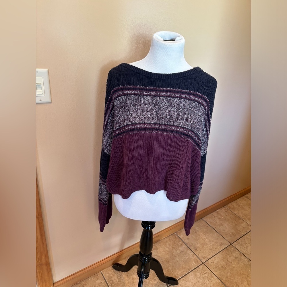LA Hearts Comfy Cropped Women’s Sweater